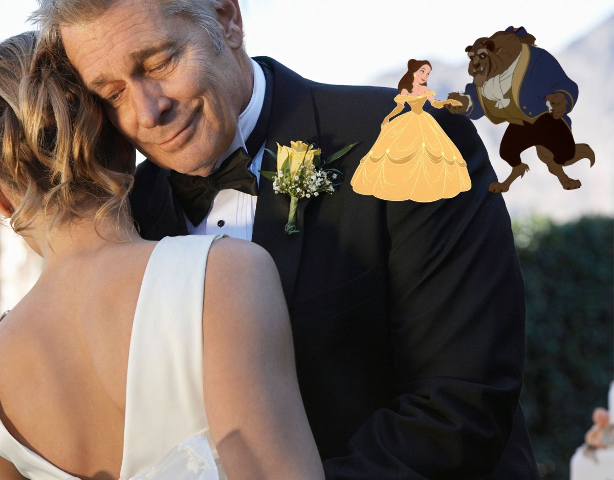 Tochter Vater Tanz bei Hochzeit rührt die Gäste zu Tränen