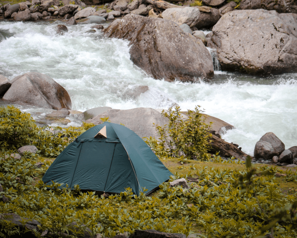 Einfach irgendwo campen: in Italien ist es nicht erlaubt.