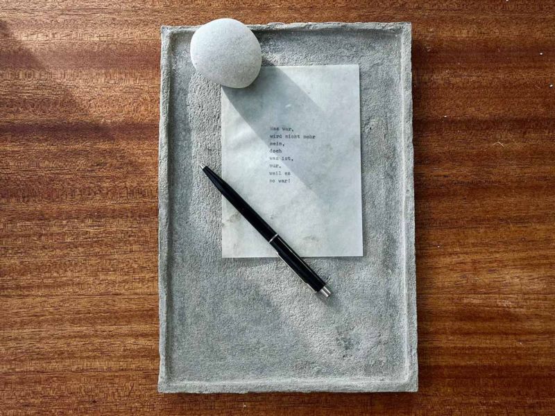 Beton-Tablett