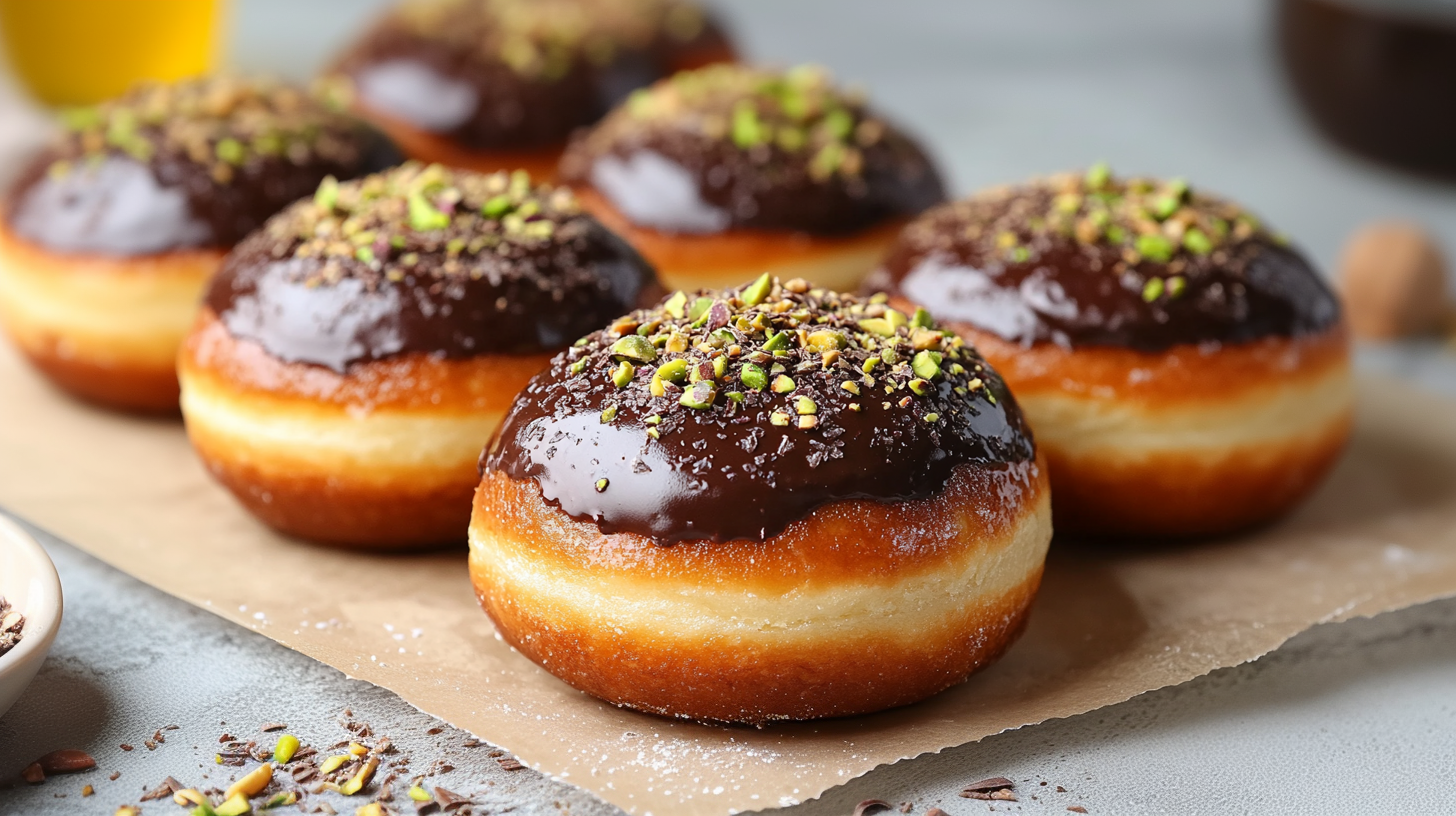 DubaiSchokoladeDonuts Rezept zum Selbermachen wmn
