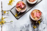 Aperol Spritz Kuchen mit Rhabarber