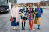 FrÃ¼hling Modetrend: Frauen mit RÃ¶cken