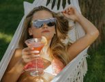 Cocktail Hängematte Urlaub