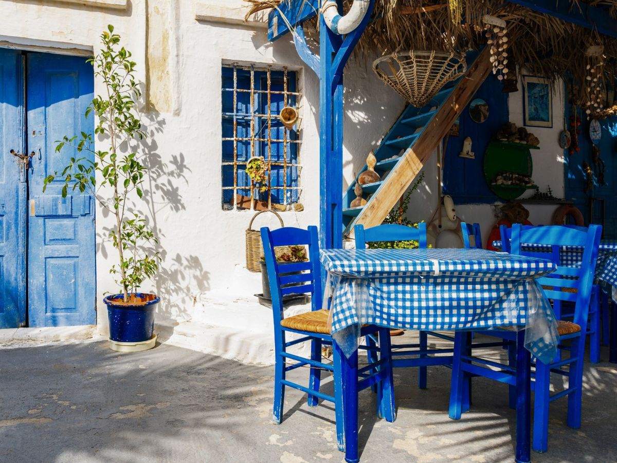 Griechische Terrasse