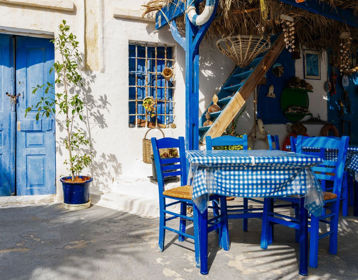 Griechische Terrasse