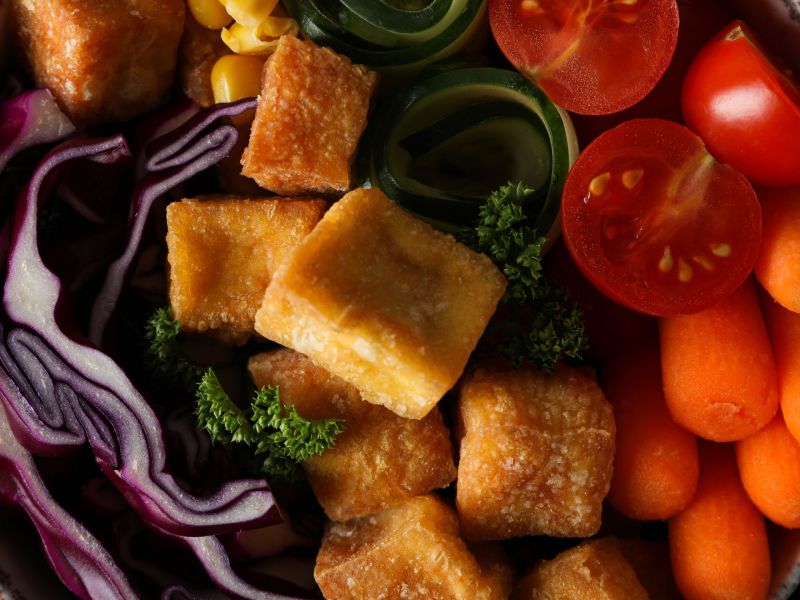 Tofu Bowl Veggies