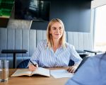 Frau Bewerbung
