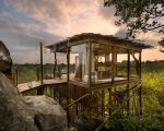 Badezimmer in einem Baumhaus