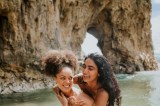 Frauen am Strand