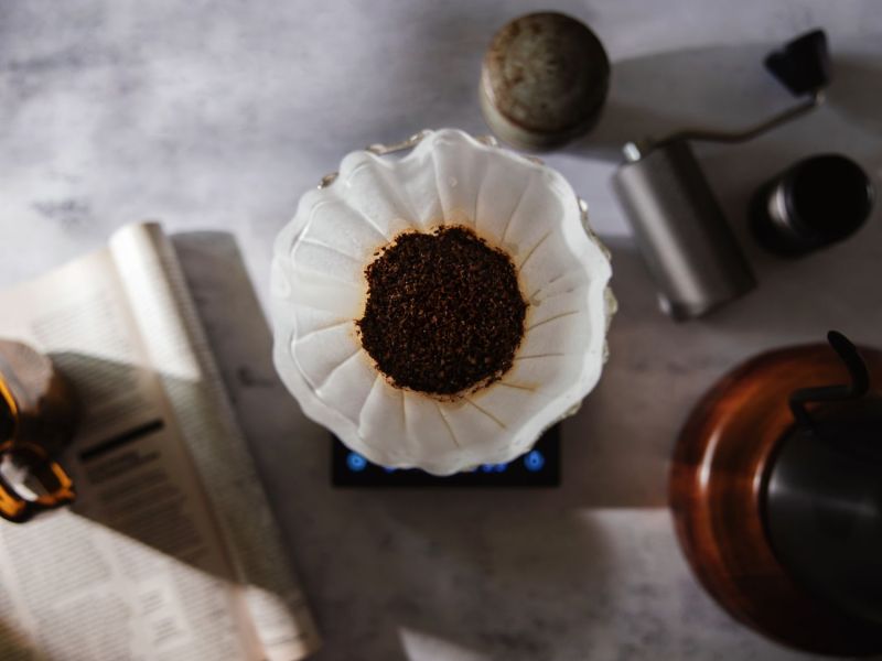 Kaffeesatz als Dünger
