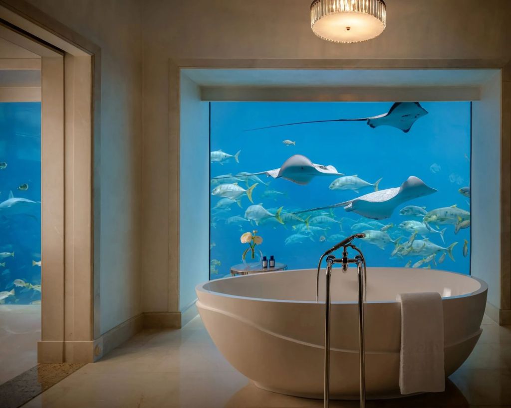Badezimmer im Atlantis The Palm Hotel in Dubai