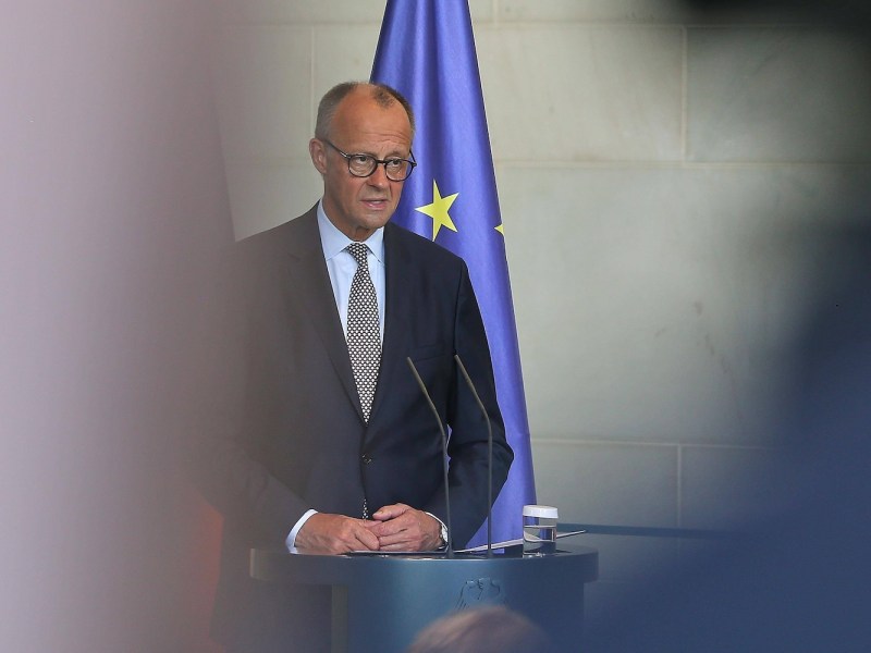 Friedrich Merz im Bundeskanzleramt