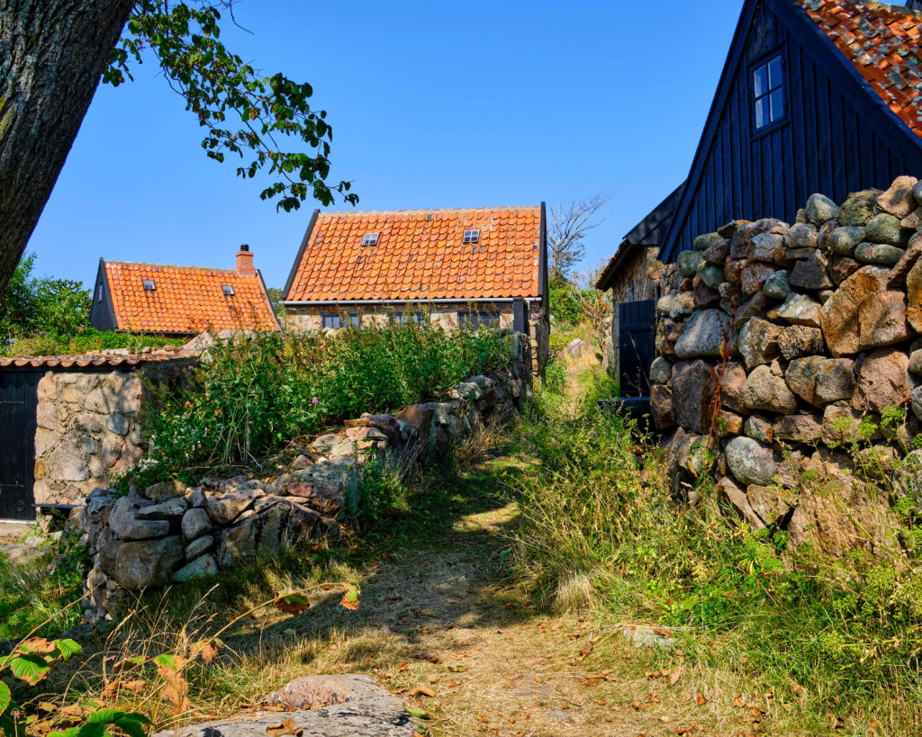 Christiansø ist mit 22 Hektar die größere bewohnte Erbseninsel und eine Festungsinsel.
